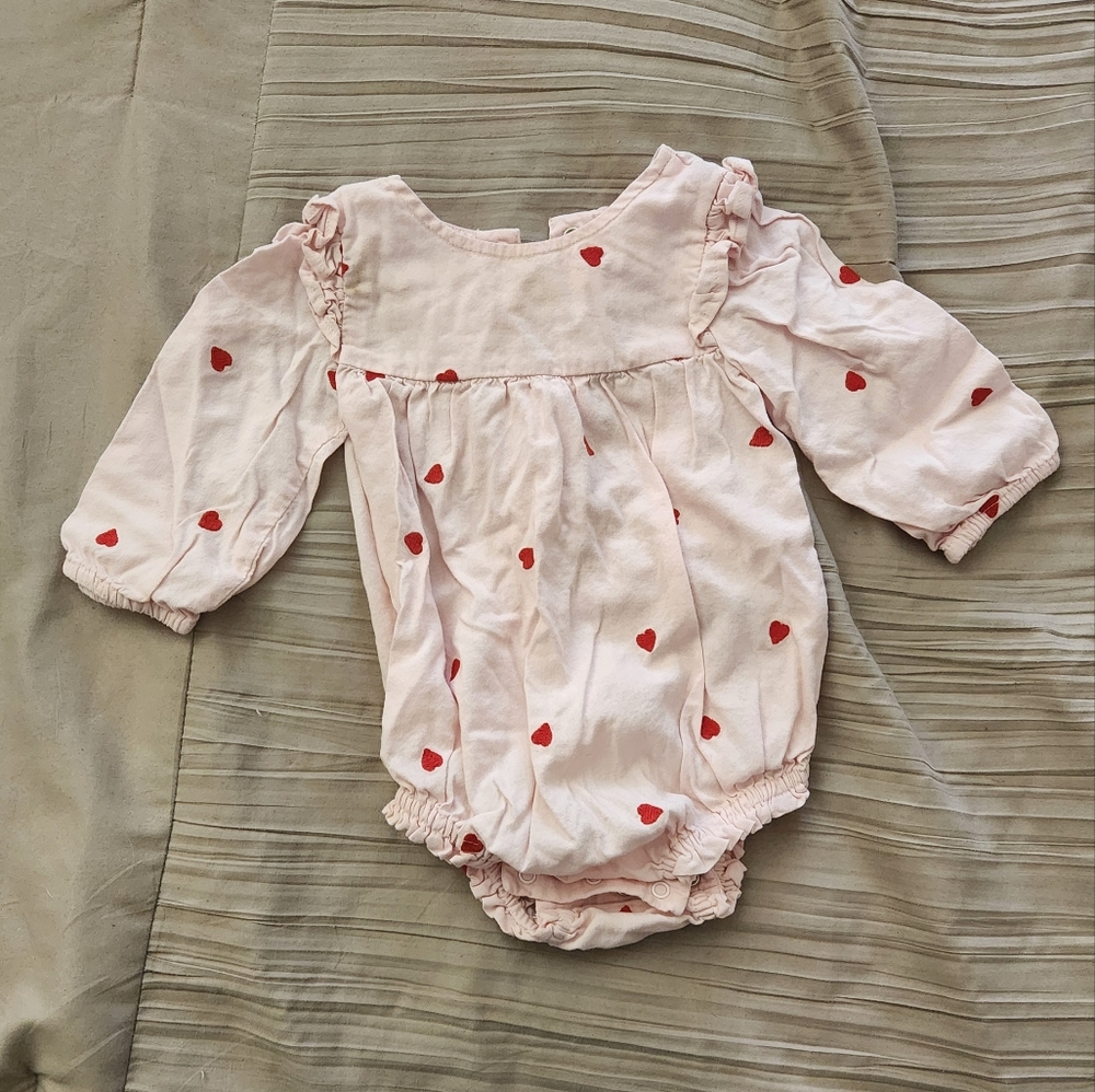 Valentines Heart Top for Baby